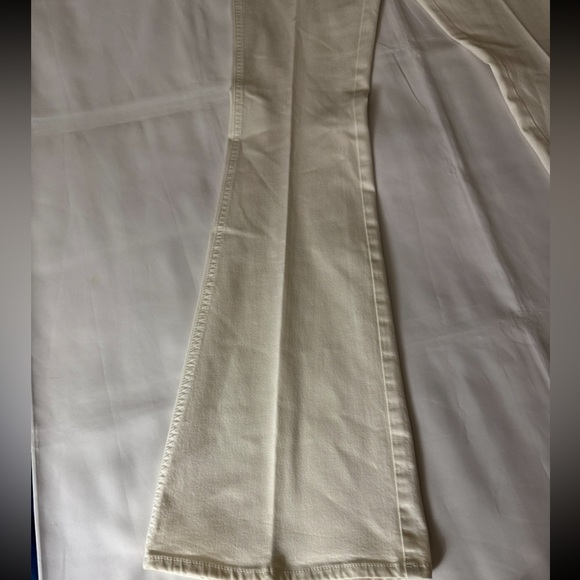 Buffalo David Bitton White Inka Flare High Rise Stretch Jeans - Picture 8 of 10